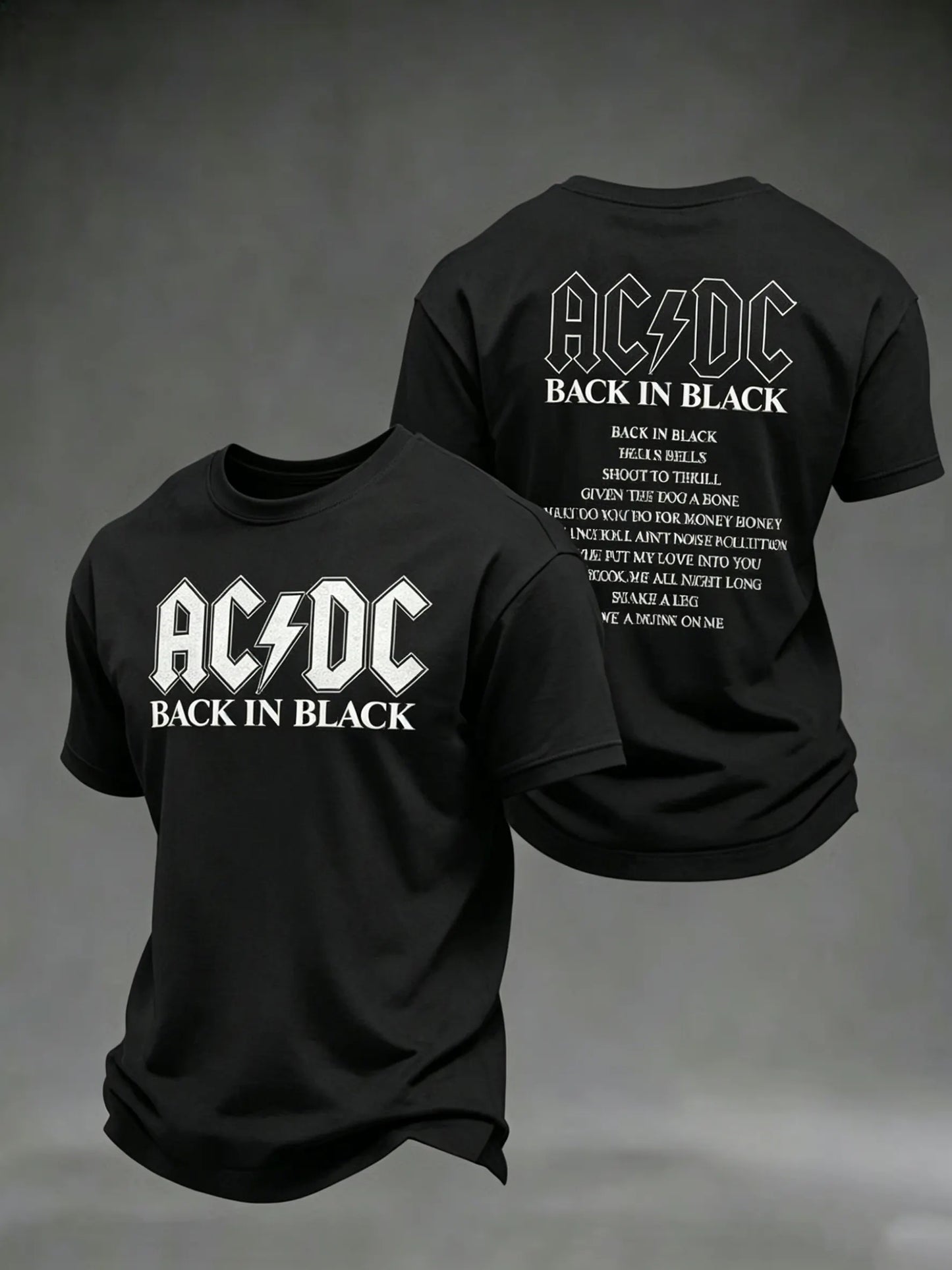 Men's ACDC Band Tour Short-Sleeve T-Shirt