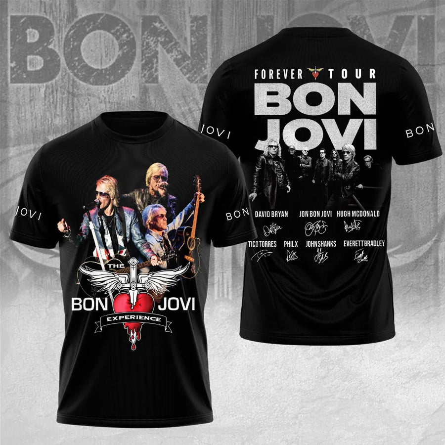 Bon Jovi Fan Retro T-Shirt