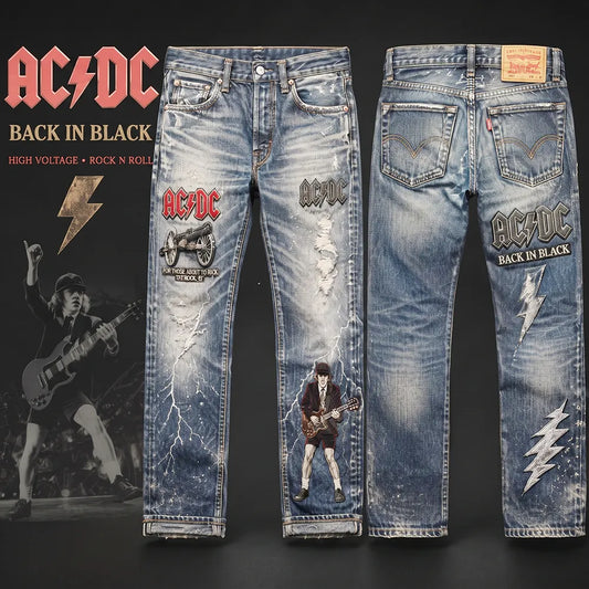 AC/DC Fan Edition Vintage-Fit Jeans