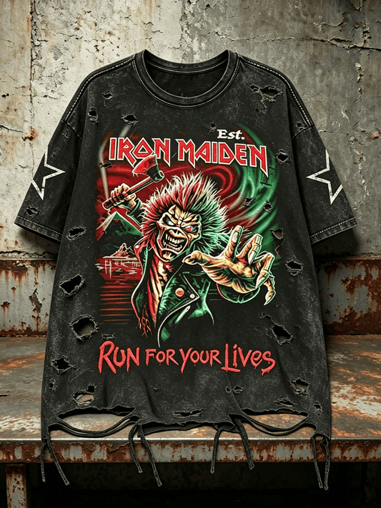 Iron Maiden Run for Your Lives Tour 2026 Hershey T-Shirt