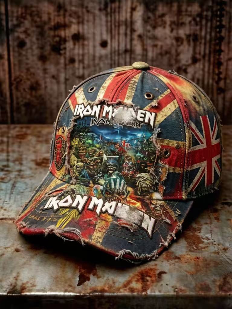 Unisex England Heavy Metal Band 2026 Tour Print Baseball Cap