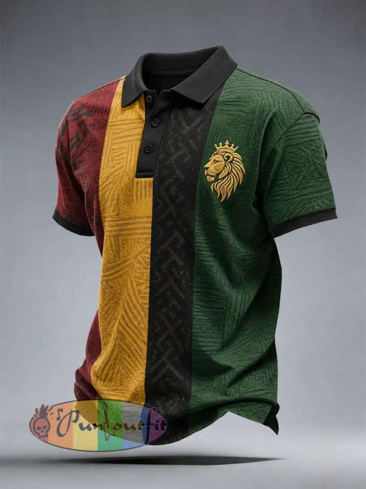 Men's Reggae Polo Shirt