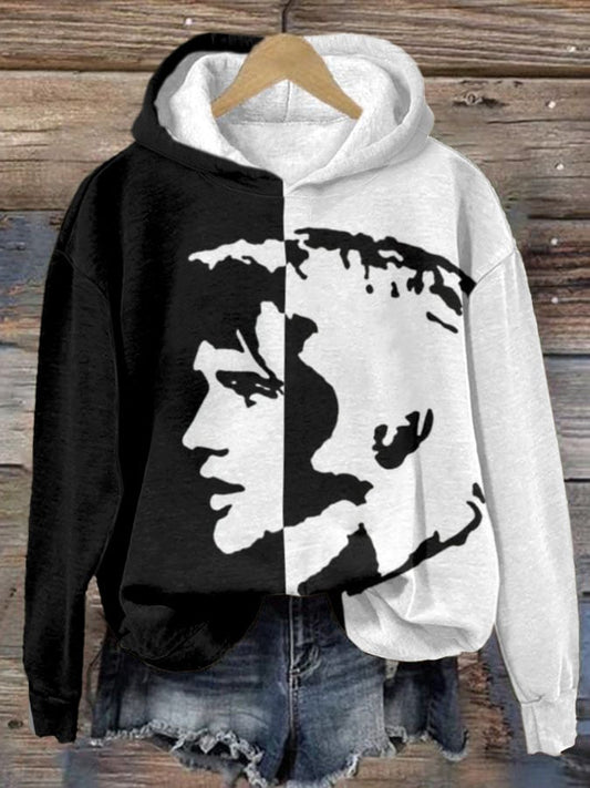 Women's King Of Music Print Hoodie