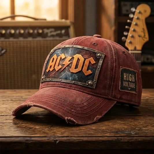 Vintage AC/DC Rock Band Fan Hat