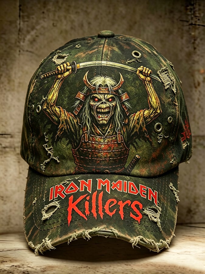 Unisex England Heavy Metal Band 2026 Tour Print Baseball Cap