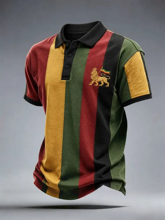 Men's Reggae Polo Shirt