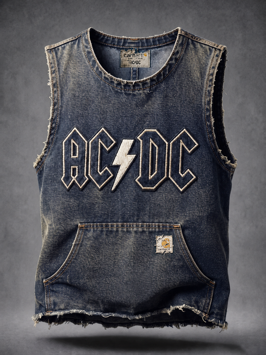 Men's ACDC Fans Print Tank Top