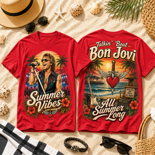 Bon Jovi Fan Retro T-Shirt