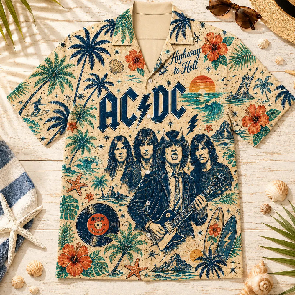 Vintage AC/DC Rock Band Fan Shirt