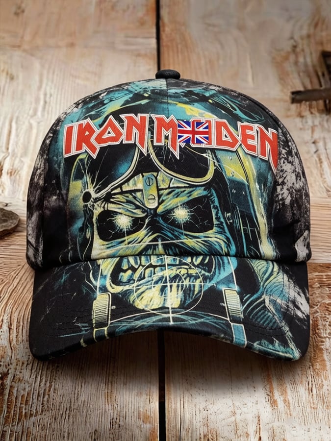 Unisex England Heavy Metal Band 2026 Tour Print Baseball Cap