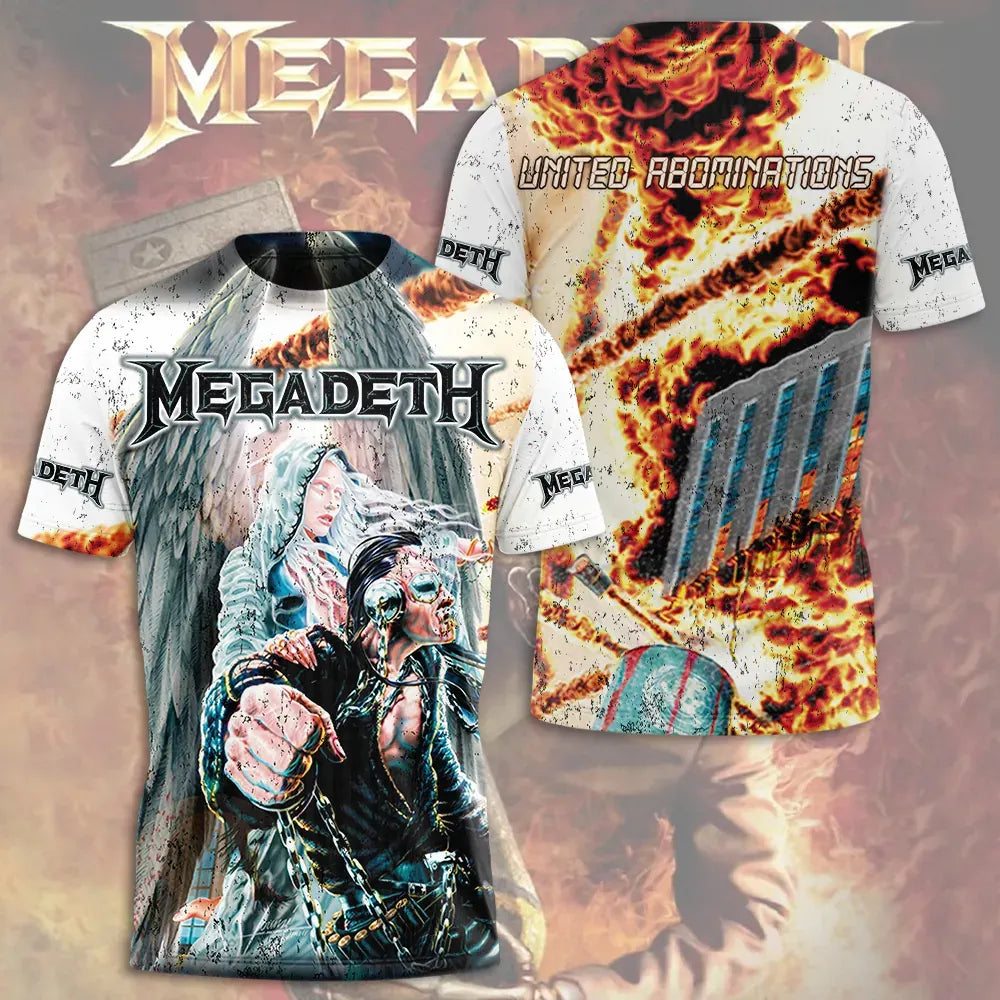 Men's American Thrash Metal Band Short-Sleeve T-Shirt
