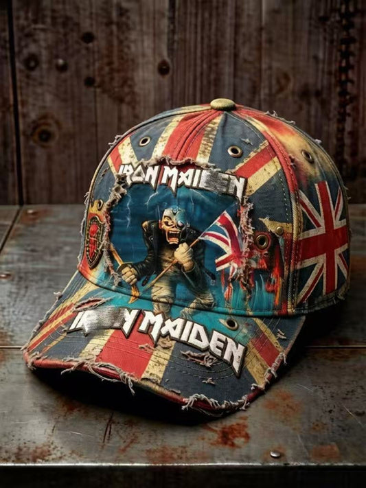 Unisex England Heavy Metal Band 2026 Tour Print Baseball Cap
