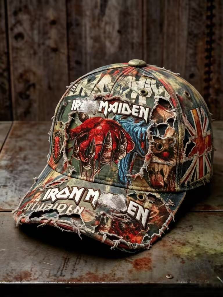 Unisex England Heavy Metal Band 2026 Tour Print Baseball Cap