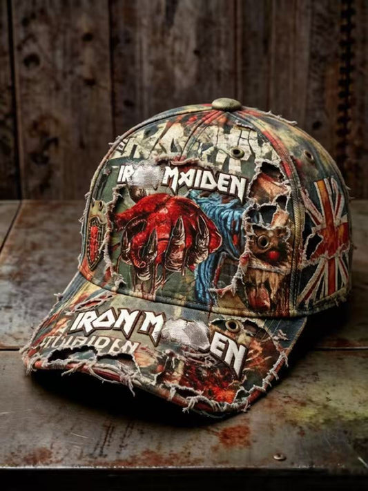 Unisex England Heavy Metal Band 2026 Tour Print Baseball Cap
