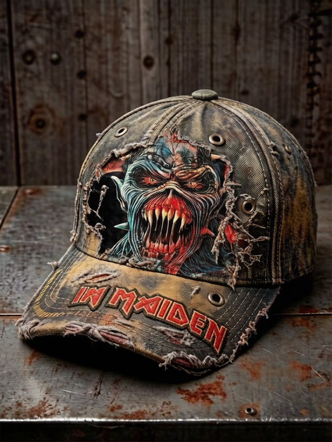 Unisex England Heavy Metal Band 2026 Tour Print Baseball Cap