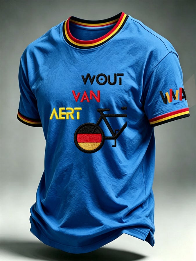 Men's Casual Printed Short-Sleeve T-Shirt