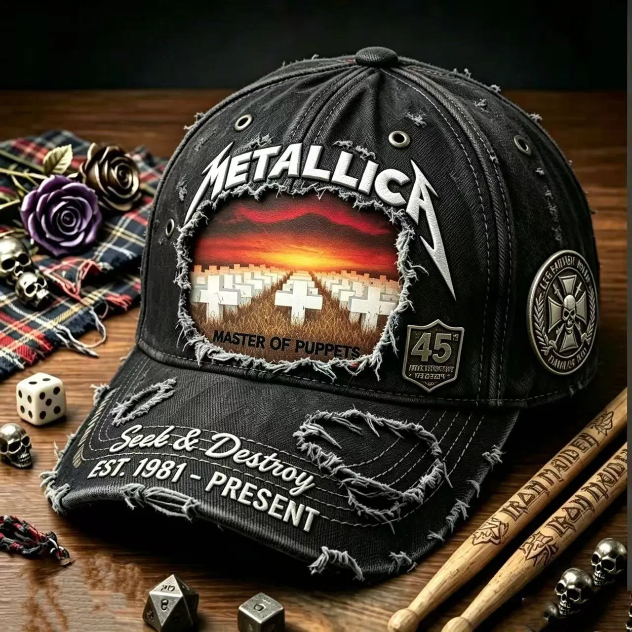 Metallica 26 Tour Fan Hat
