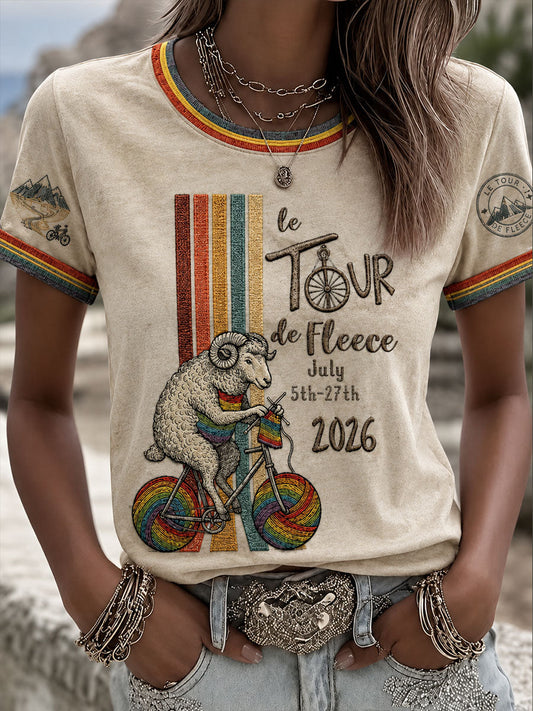 Women's Tour De Fleece Short-sleeved T-shirt